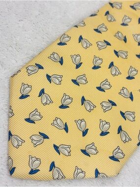 Brand New High Quality French Tie By Faconnable - Tie with Is 4 Inches